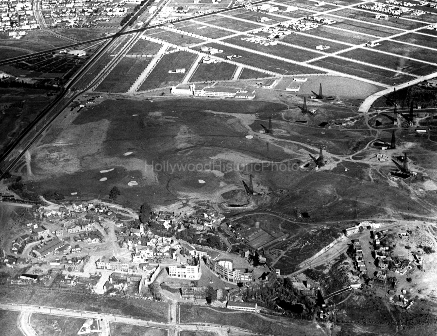 Westwood Public Golf Course 1927 aerial Clubhouse entrance .jpg